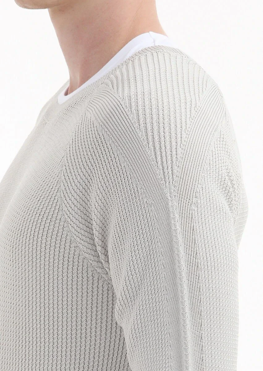 Stone Knitwear Sweatshirt - 4