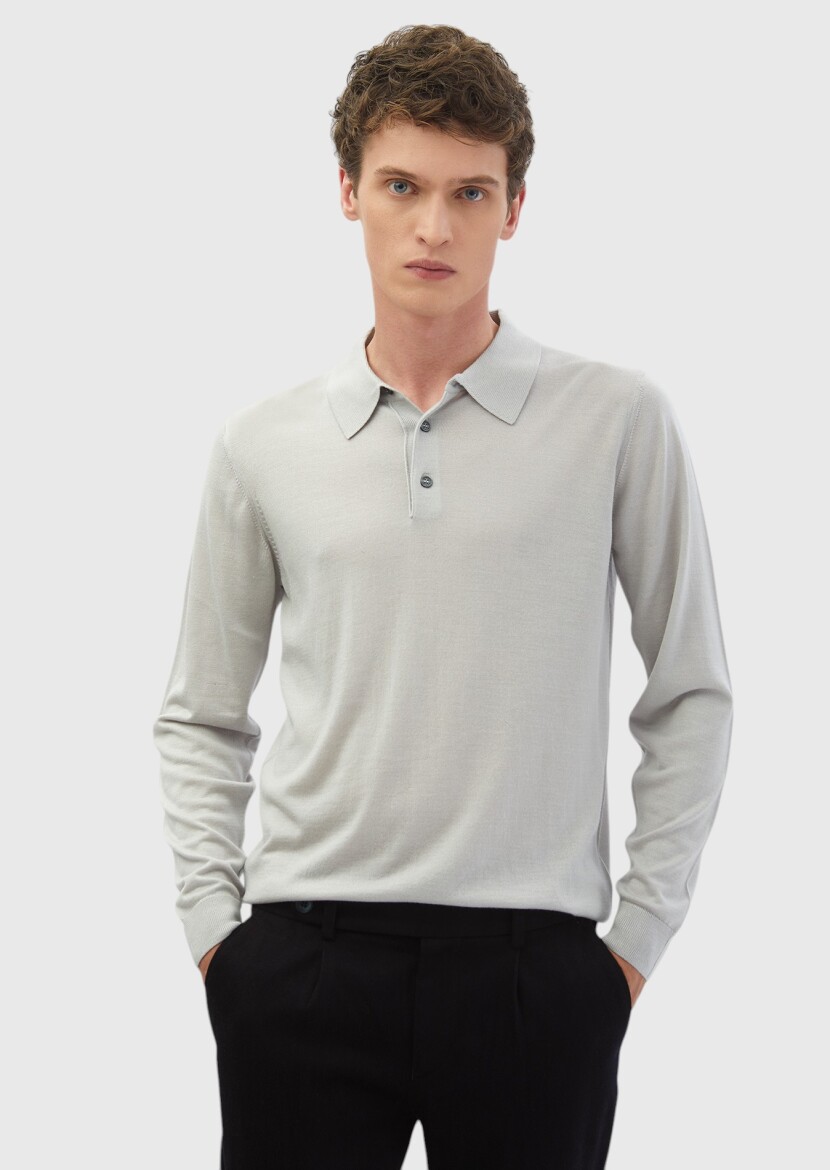 Stone Knitwear Sweatshirt - RAMSEY