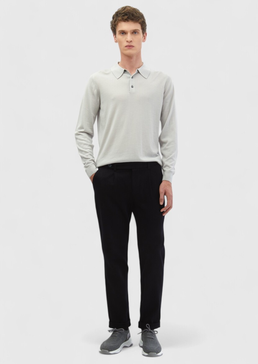 Stone Knitwear Sweatshirt - RAMSEY