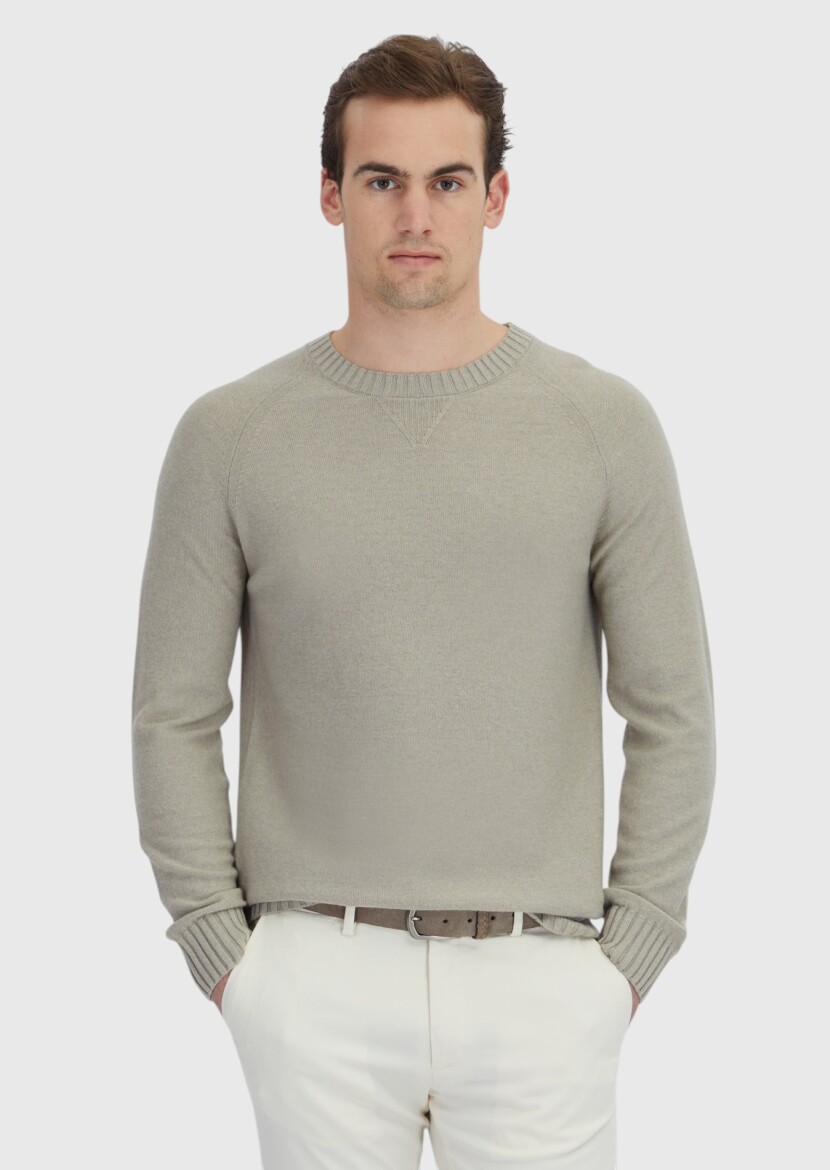 Stone Knitwear Sweatshirt - RAMSEY