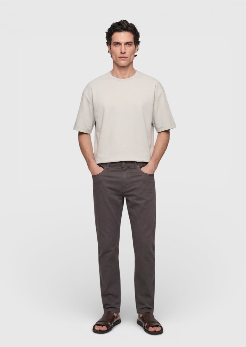 Stone Plain Sweatshirt - 1