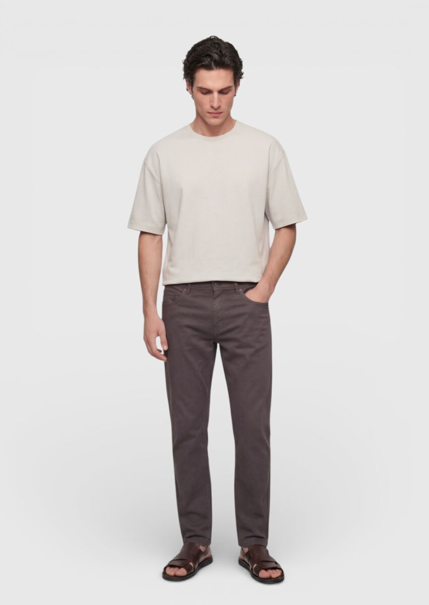 Stone Plain Sweatshirt - 4