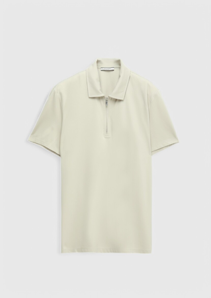 Stone Plain T-Shirt - 6