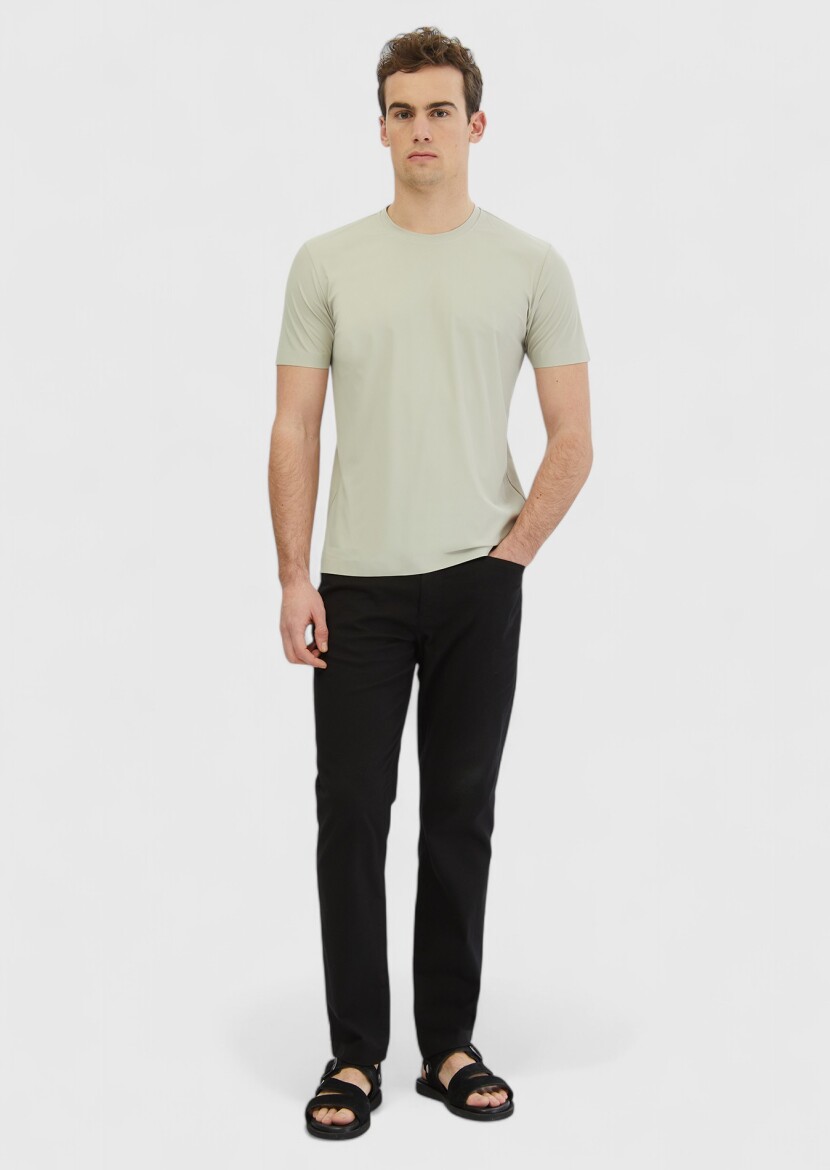 Stone Plain T-Shirt - RAMSEY