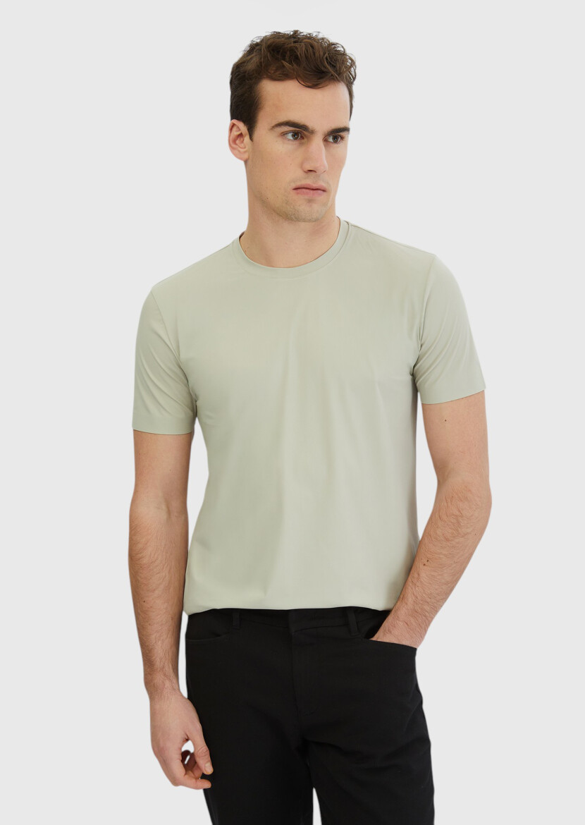 Stone Plain T-Shirt - 3