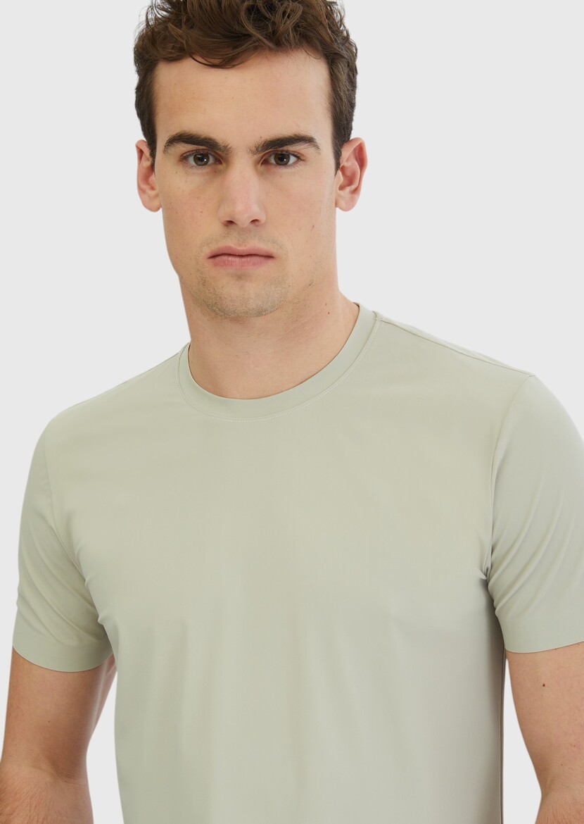 Stone Plain T-Shirt - 4