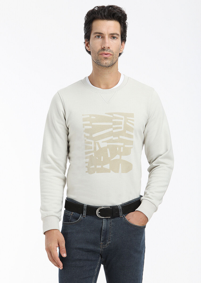 Stone Printed Sweatshirt - 2