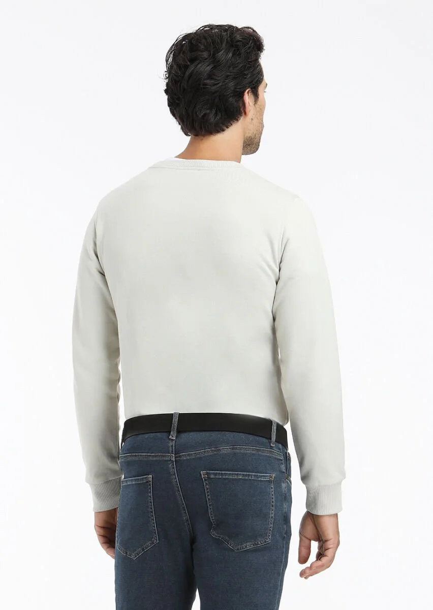 Stone Printed Sweatshirt - 5