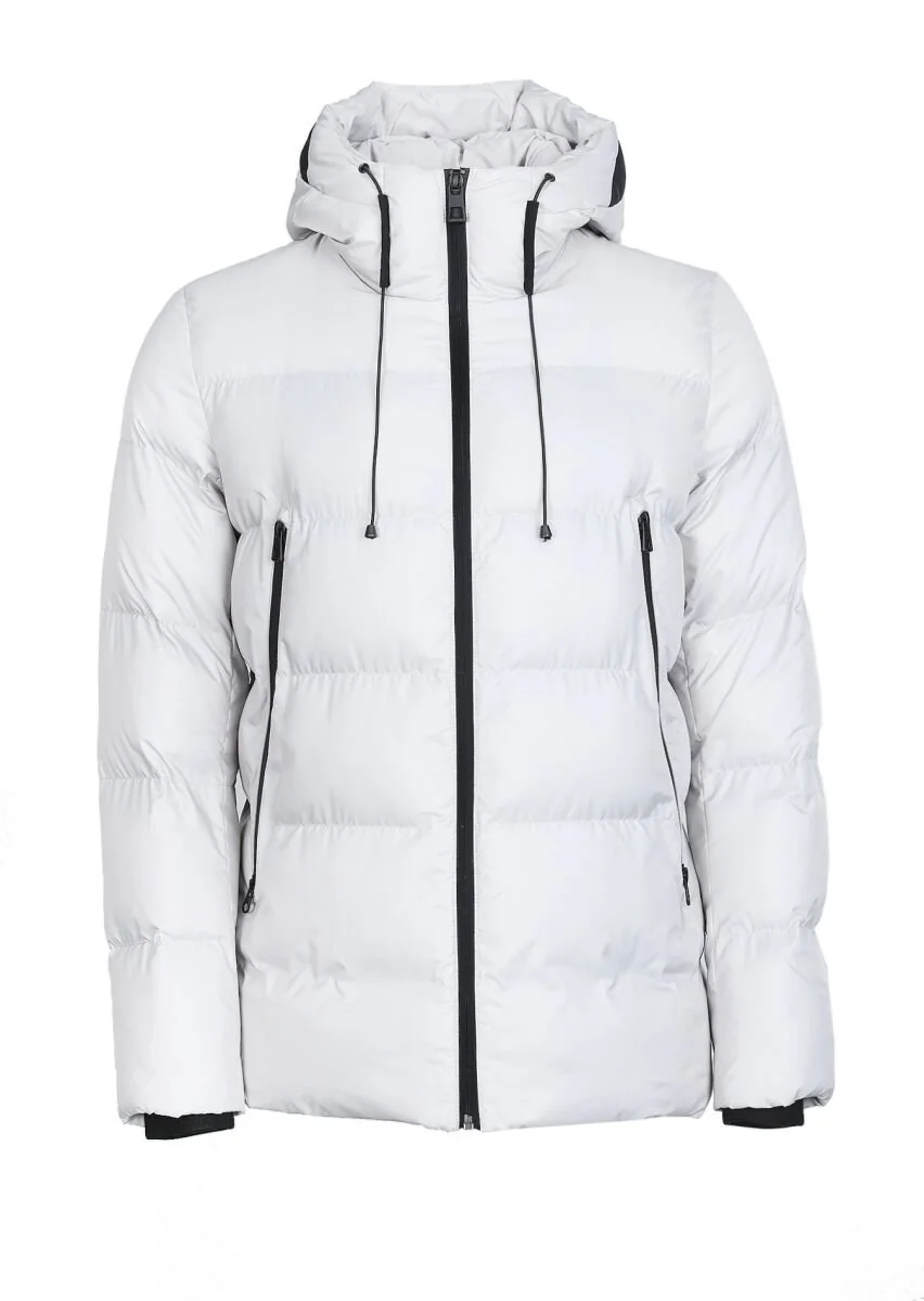 Stone Puffer Weaving Coat - 6