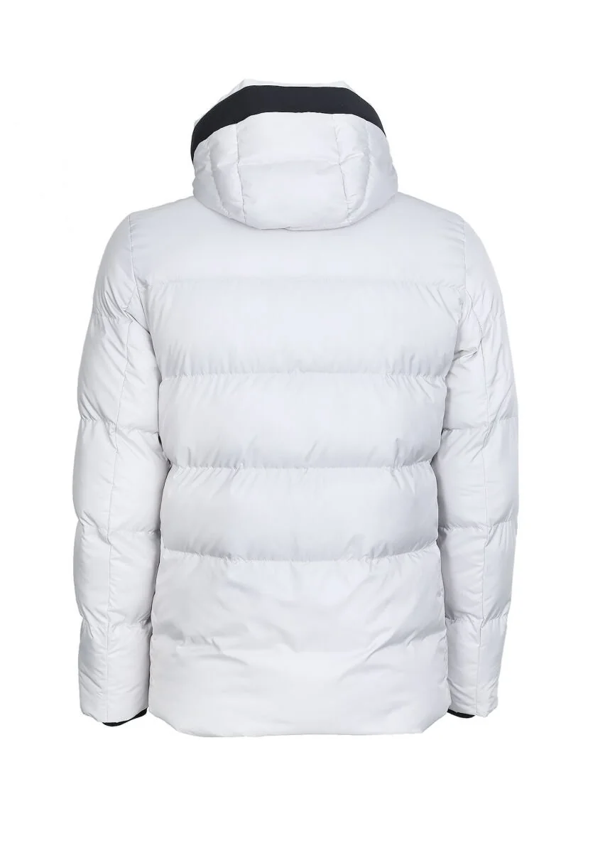 Stone Puffer Weaving Coat - 7