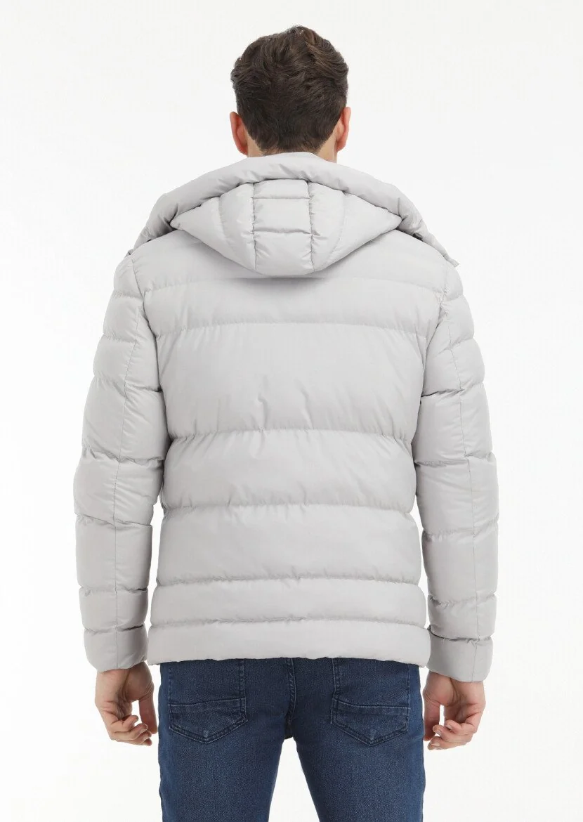 Stone Removable Hood Weaving Coat - 6