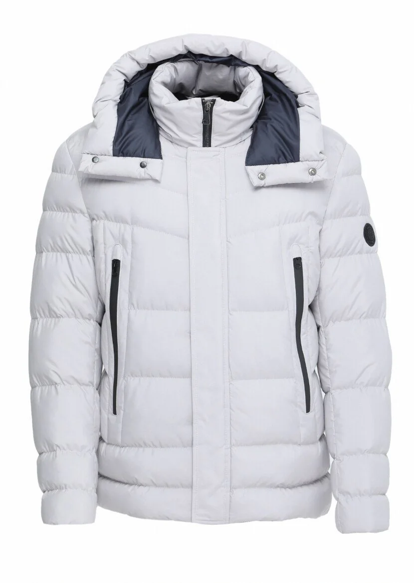 Stone Removable Hood Weaving Coat - 7