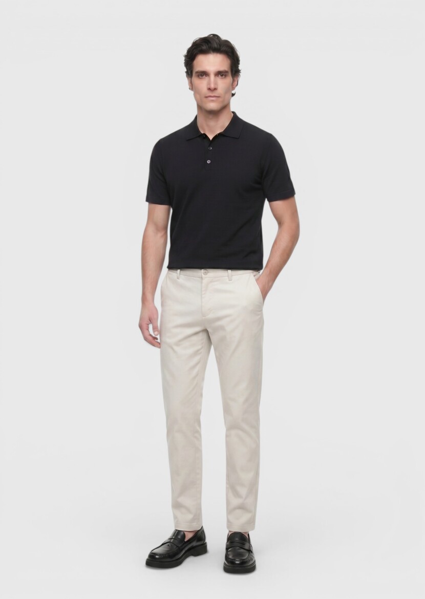 Stone Weaving Jogging Fit Casual Trousers - RAMSEY