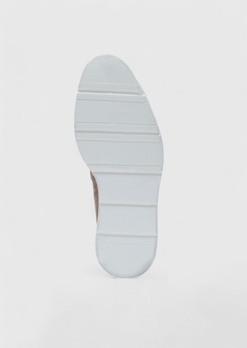 Taba Süet Casual Loafer - 4