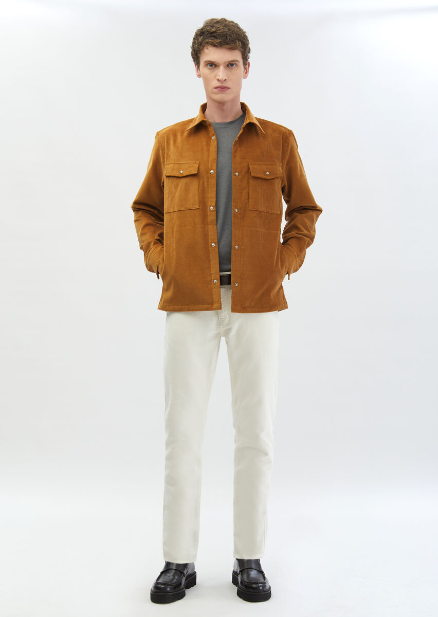 Tan Overshirt - 2