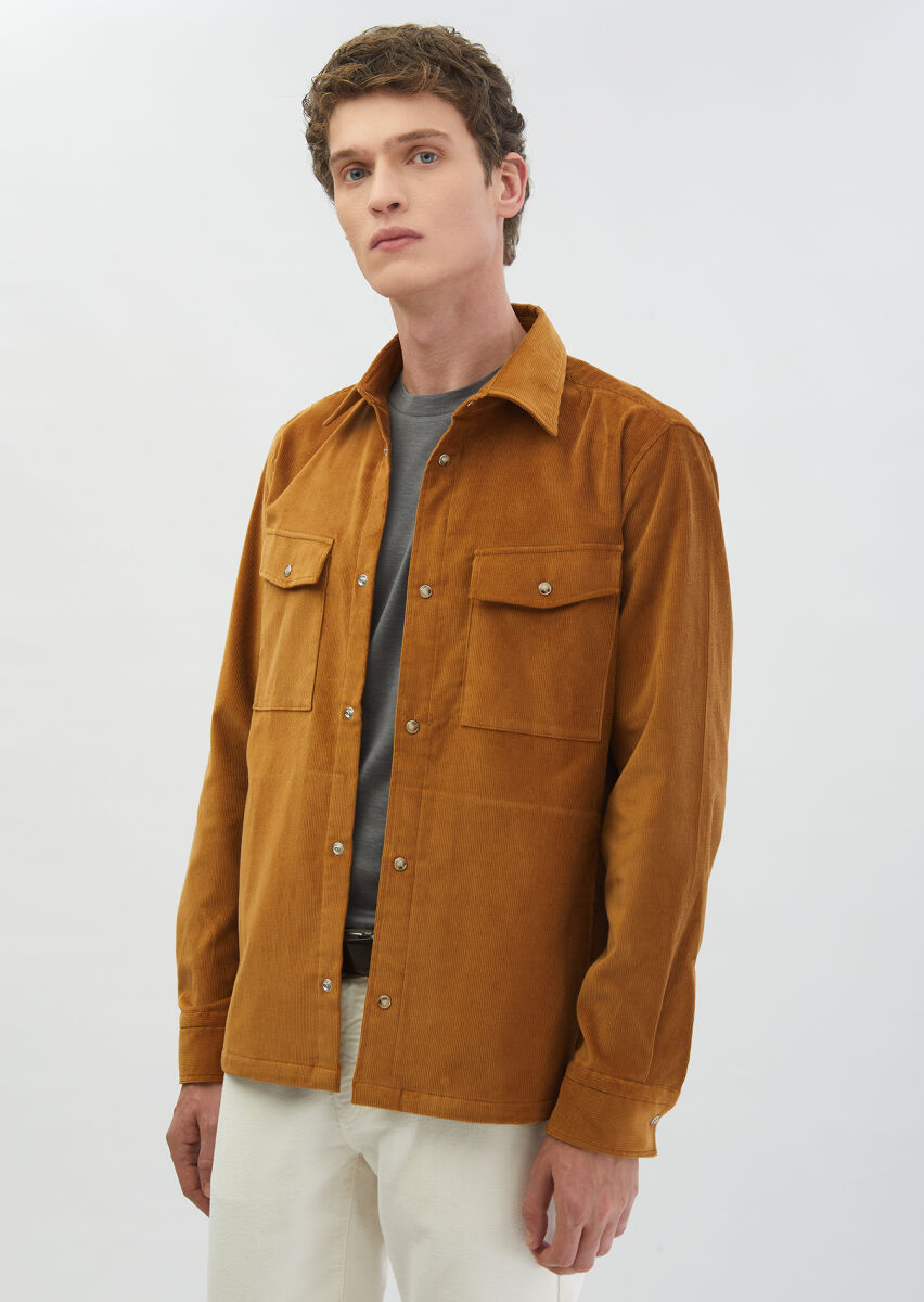 Tan Overshirt - 3