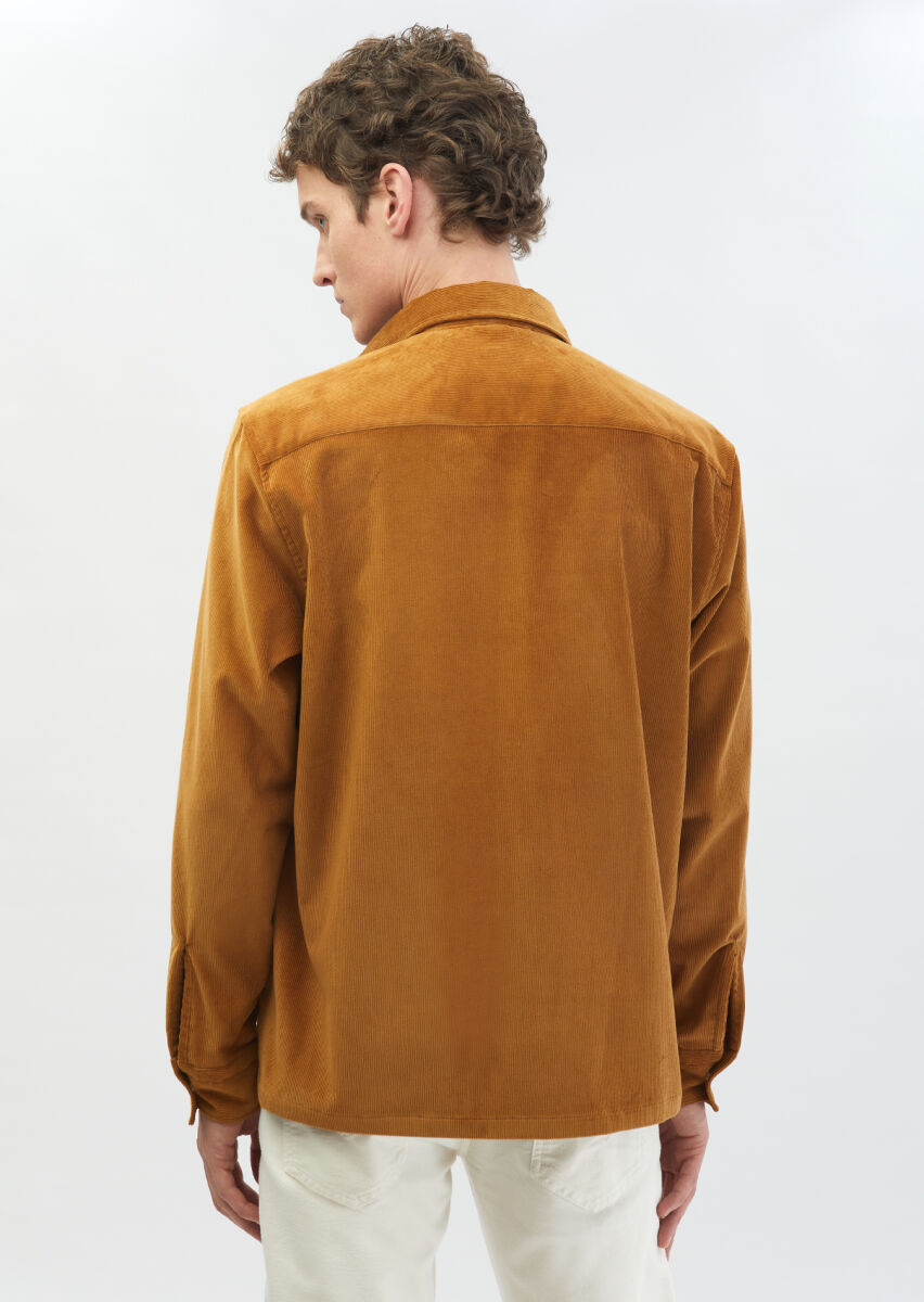 Tan Overshirt - 5