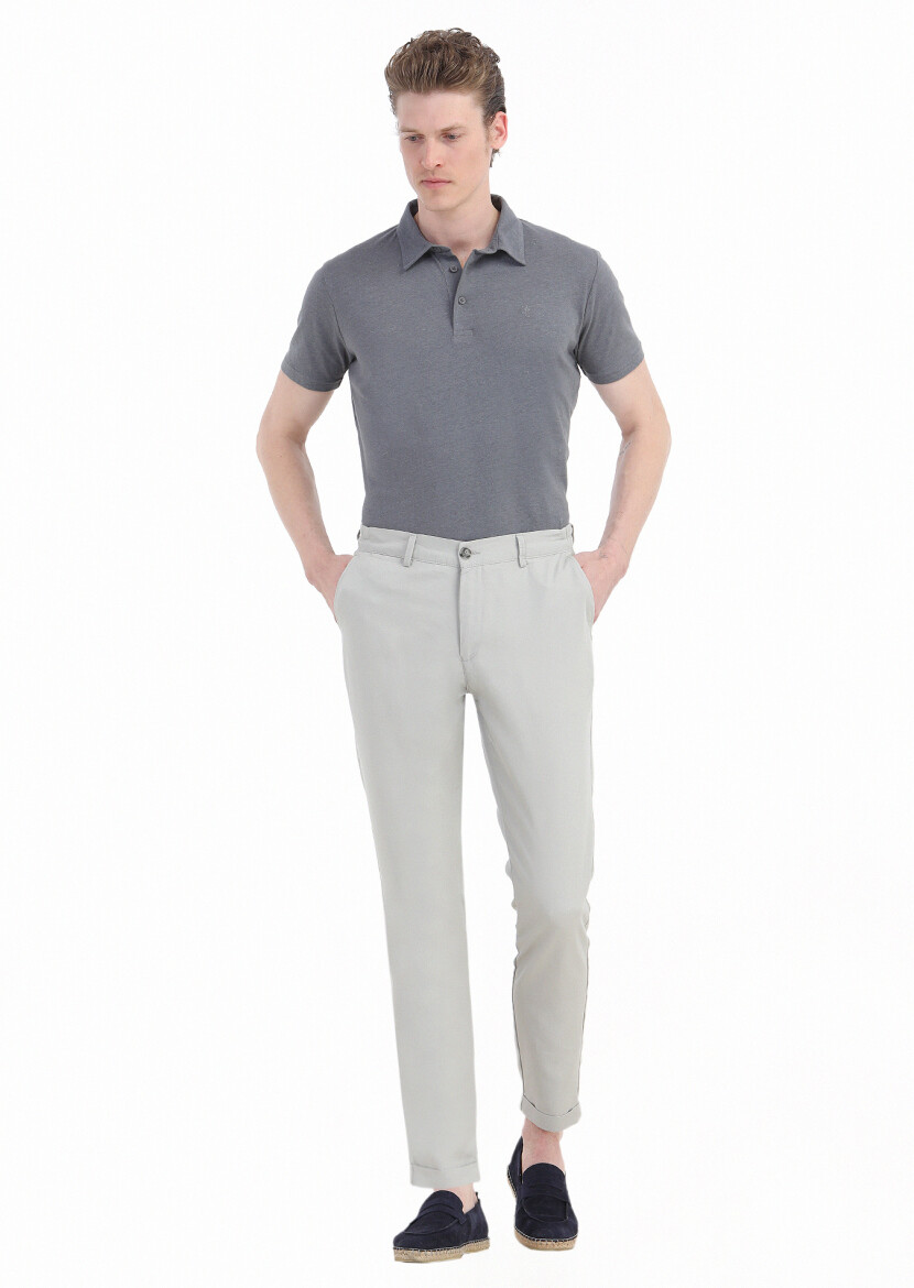 Taş Düz Dokuma Jogging Fit Casual Pantolon 