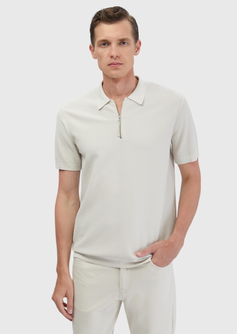 Taş Düz Örgü Triko - 1