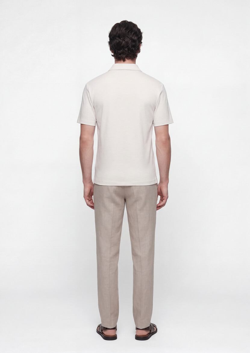 Taş Düz T-Shirt - 4