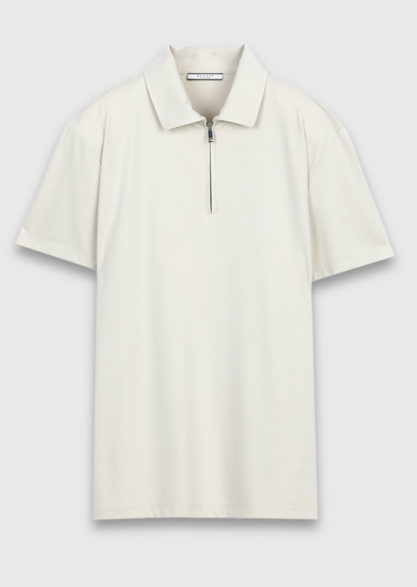 Taş Düz T-Shirt - 5