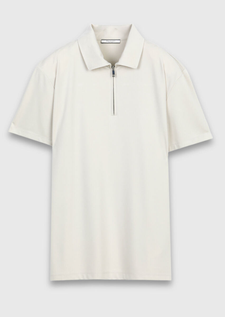 Taş Düz T-Shirt - 5