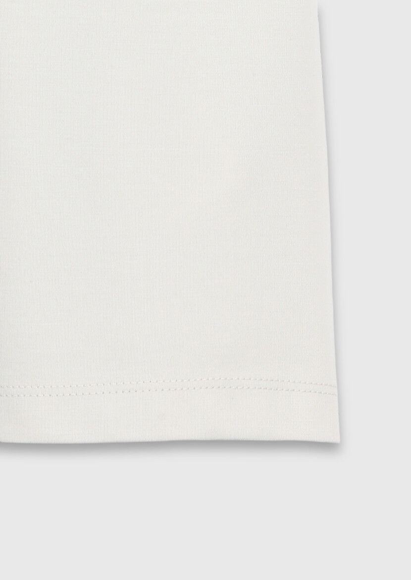 Taş Düz T-Shirt - 7