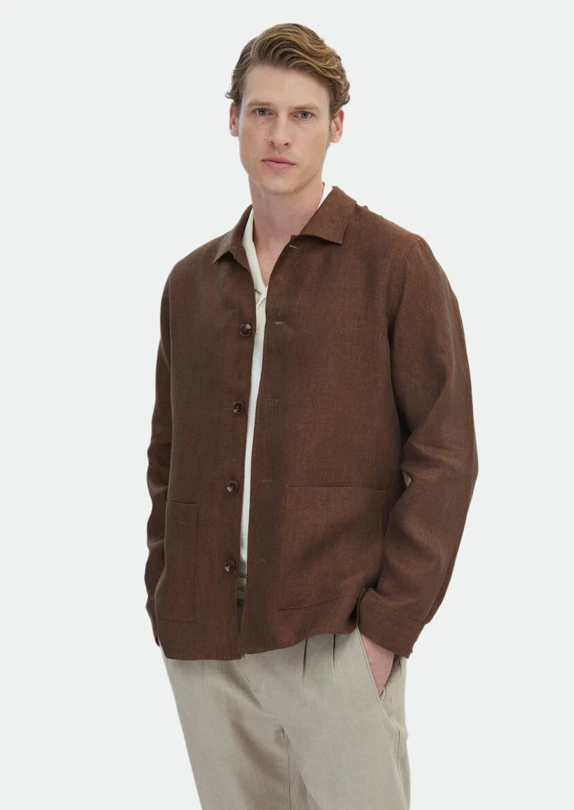 Tile Red Overshirt 