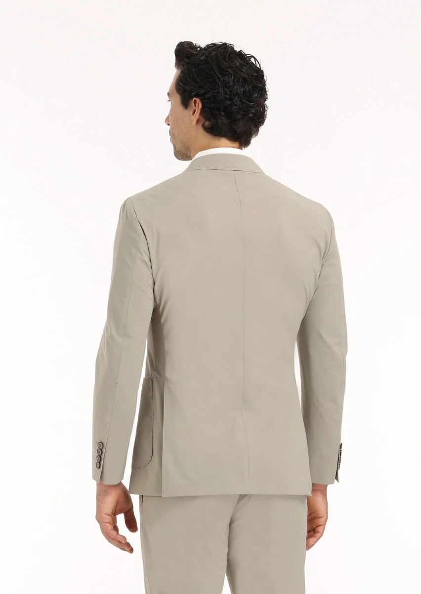 Vizon Düz Comfort Fit Örme Takım Elbise - 6