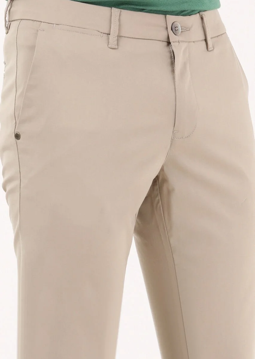 Vizon Düz Dokuma Regular Fit Casual Pantolon - 3
