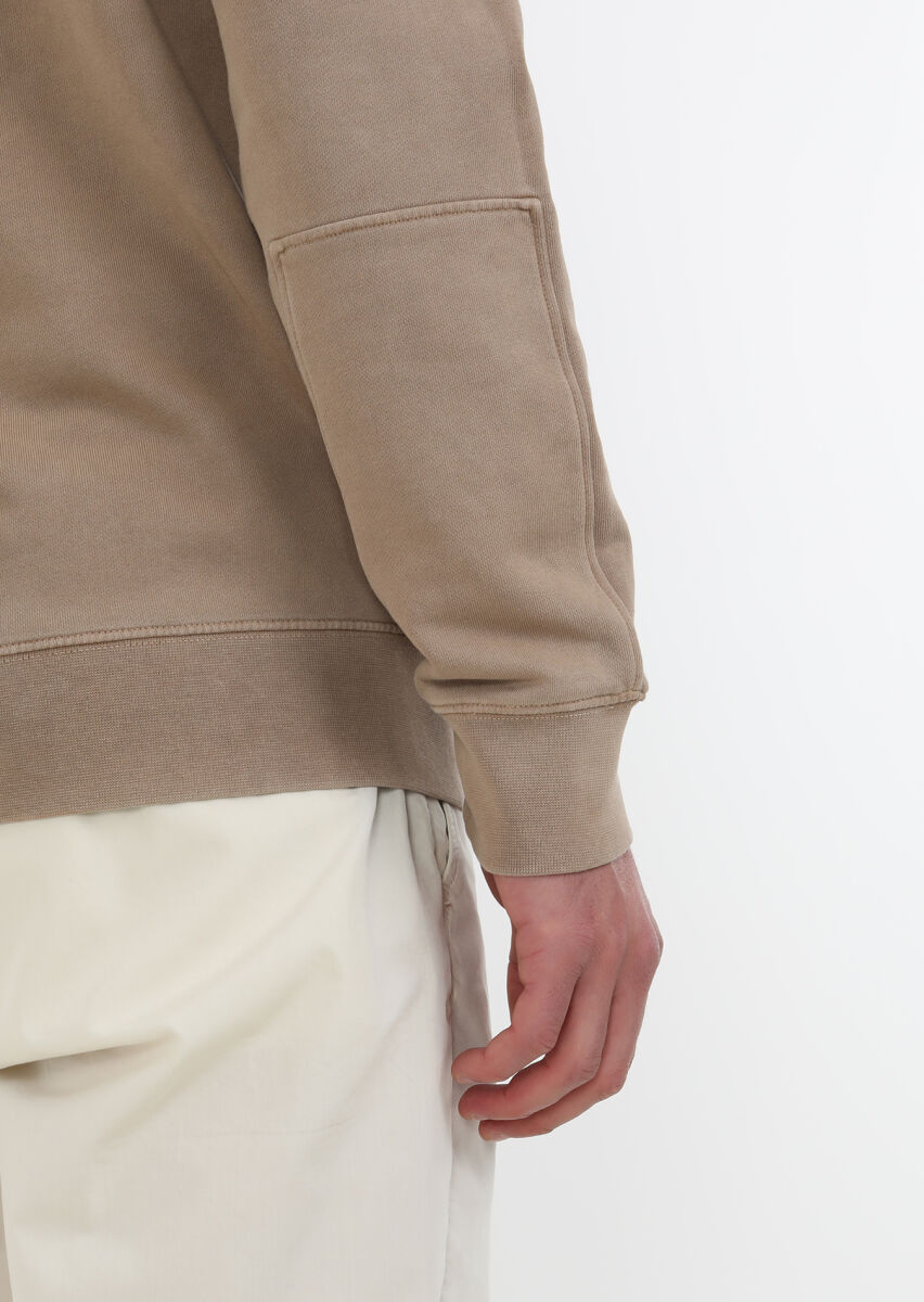 Vizon Düz Sweatshırt - 4