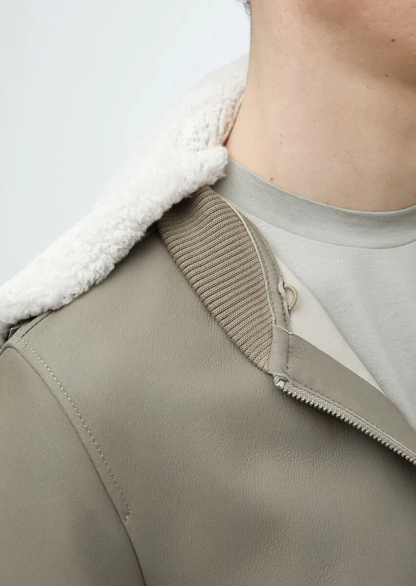 Vizon Regular Fit Casual Deri Deri Mont - 7