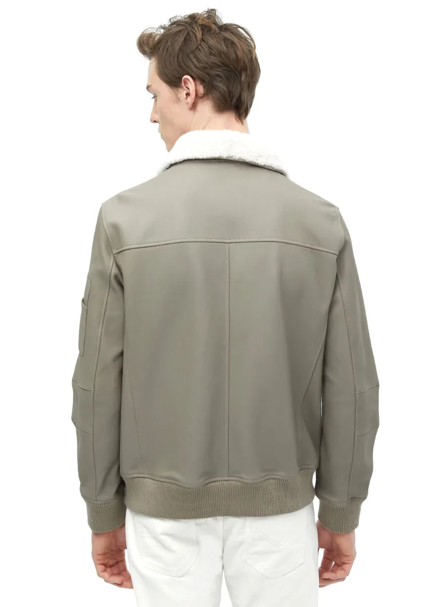 Vizon Regular Fit Casual Deri Deri Mont - 8