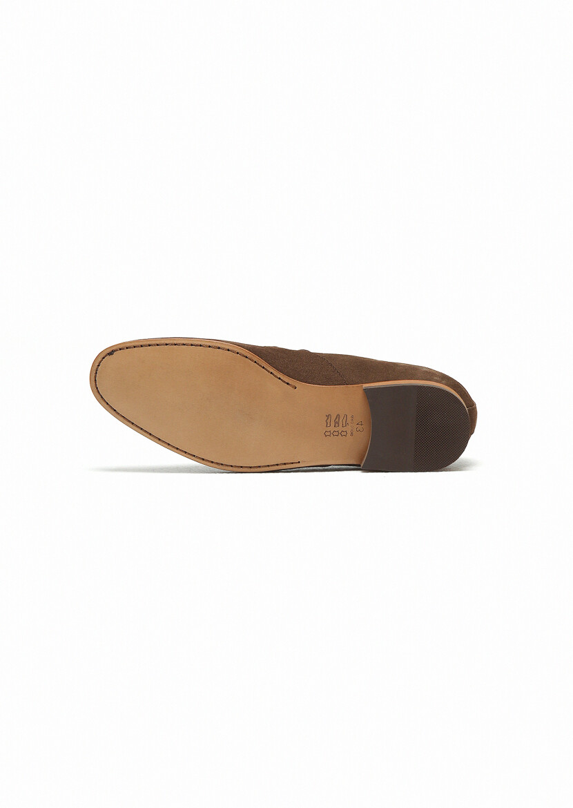 Vizon Süet Klasik Loafer - 4