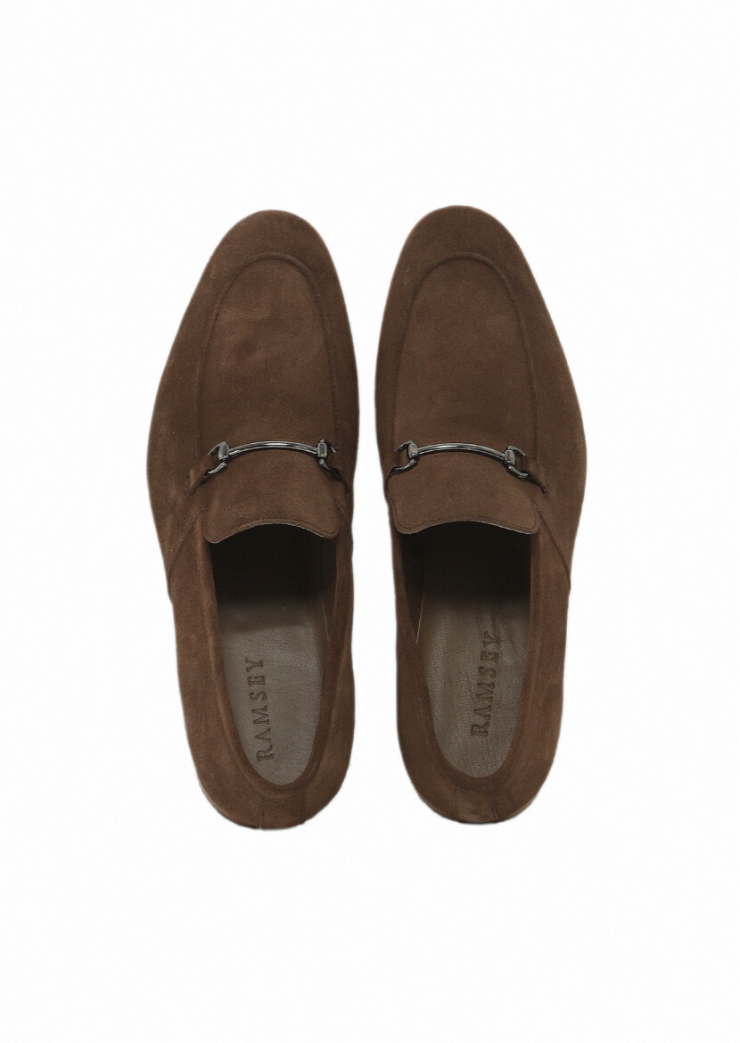 Vizon Süet Klasik Loafer - 5