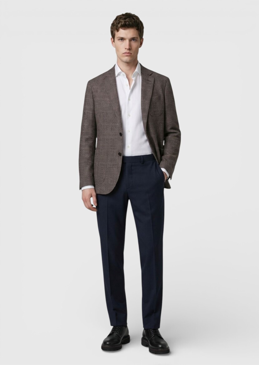 Vizon Zeroweight Slim Fit Yün Karışımlı Ceket - RAMSEY