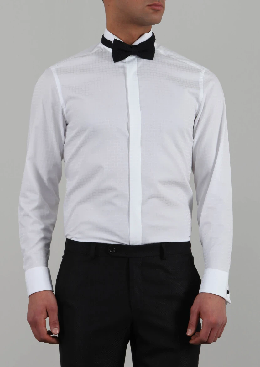 White 100% Cotton Shirt - 1