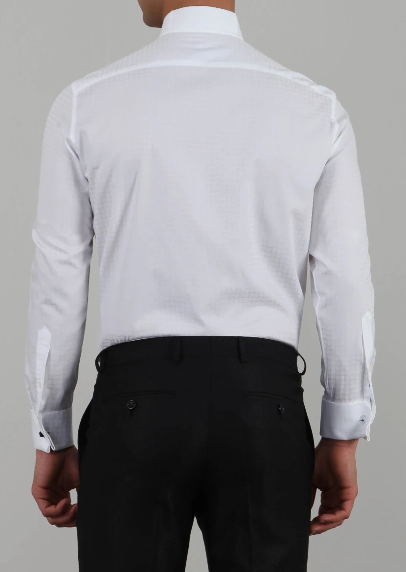 White 100% Cotton Shirt - 2