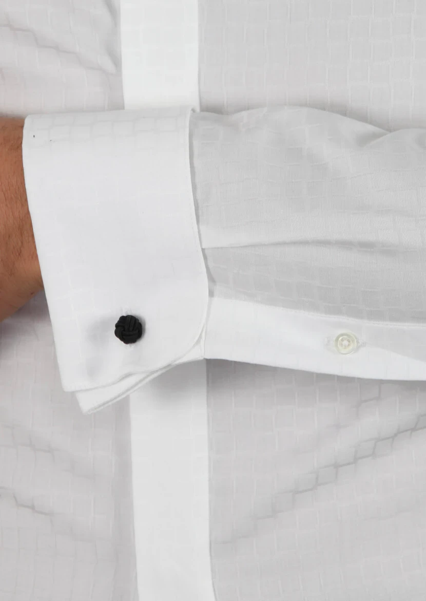 White 100% Cotton Shirt - 4