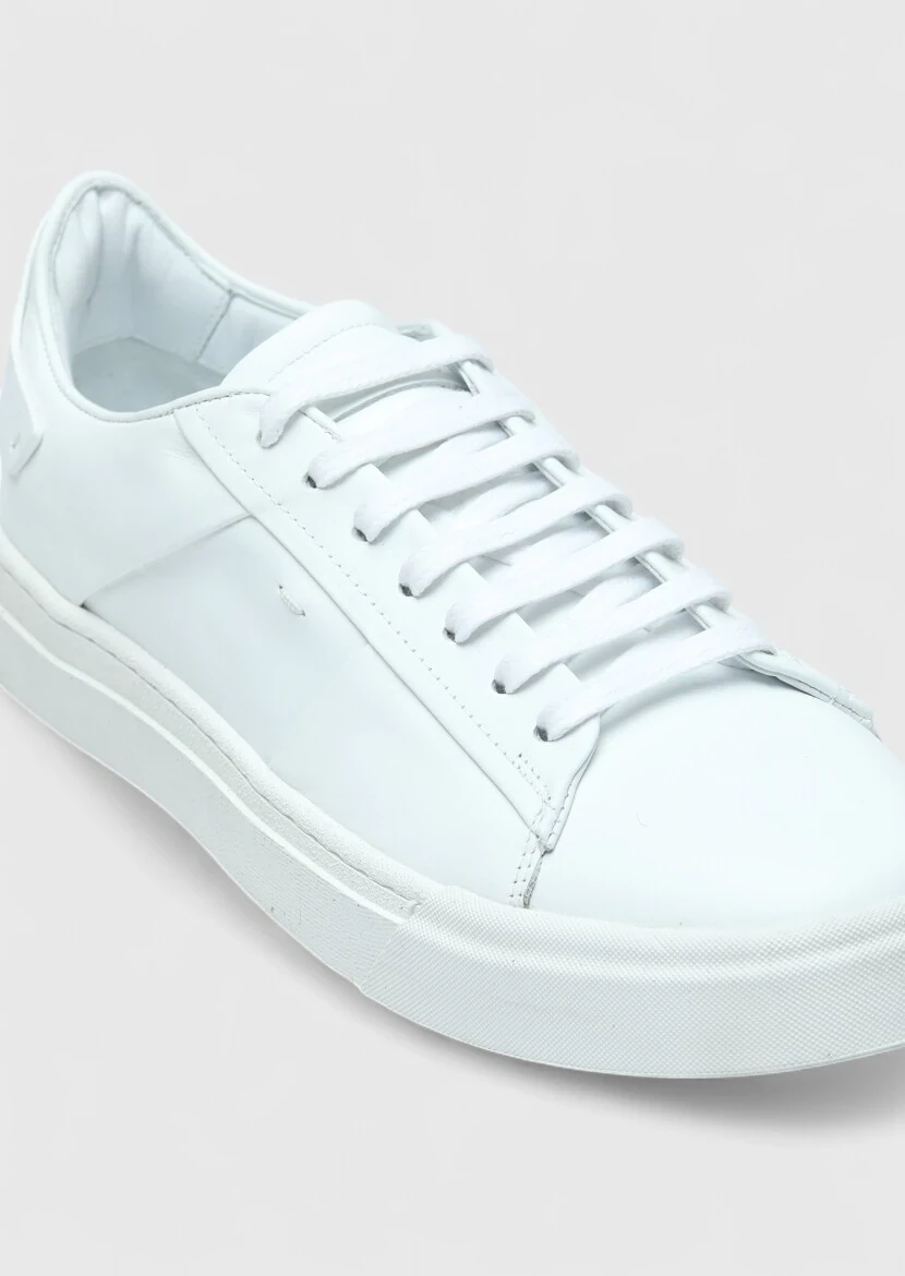 White Leather Sneaker - RAMSEY