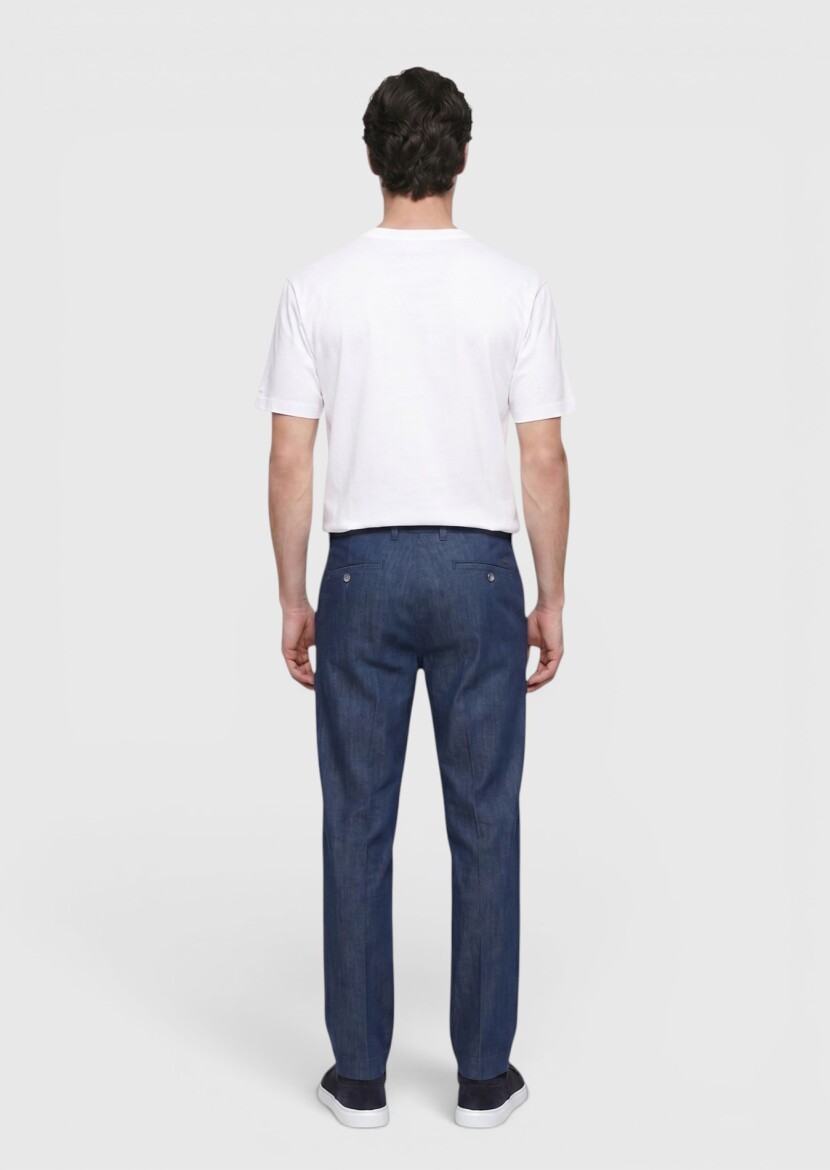 White Plain 100% Cotton T-Shirt - 5