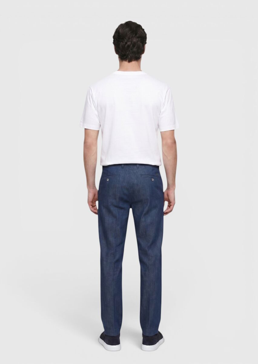 White Plain 100% Cotton T-Shirt - 5