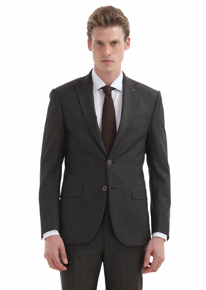 White Plain Regular Fit Long Weaving Classical 100% Cotton Shirt - 3