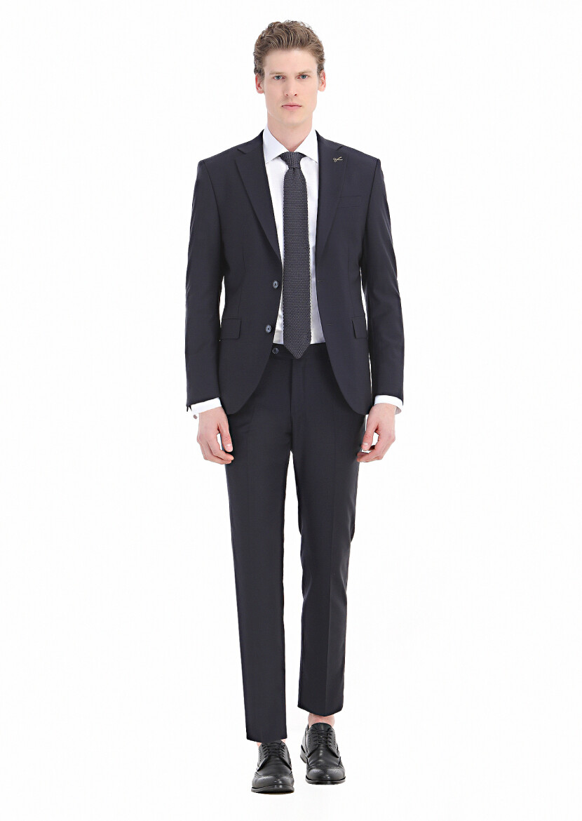 White Plain Regular Fit Long Weaving Classical 100% Cotton Shirt - 3