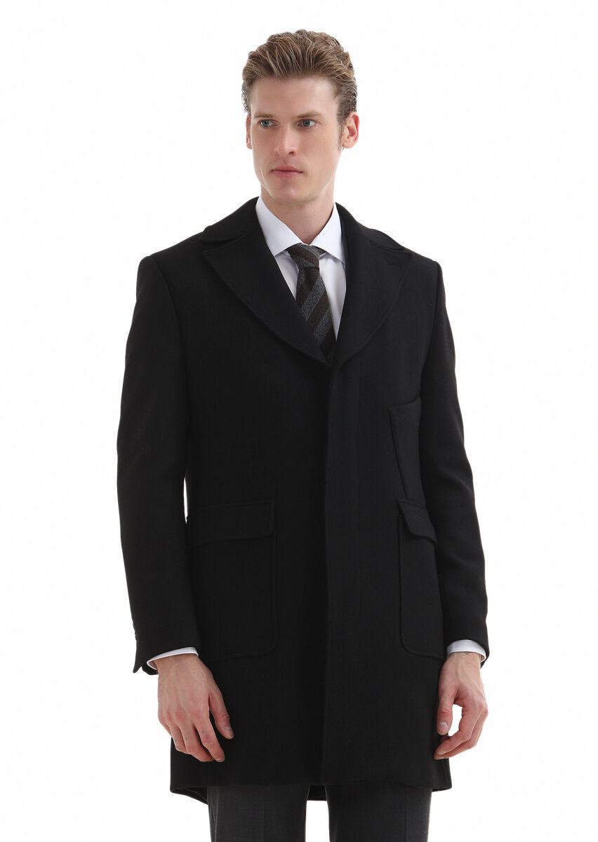 White Plain Regular Fit Long Weaving Classical 100% Cotton Shirt - 3