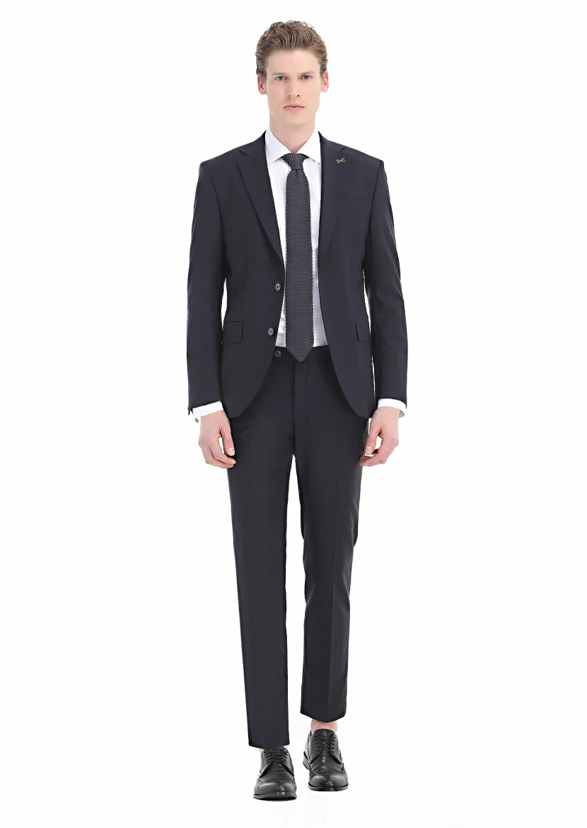 White Plain Regular Fit Weaving Classical 100% Cotton Shirt - 3