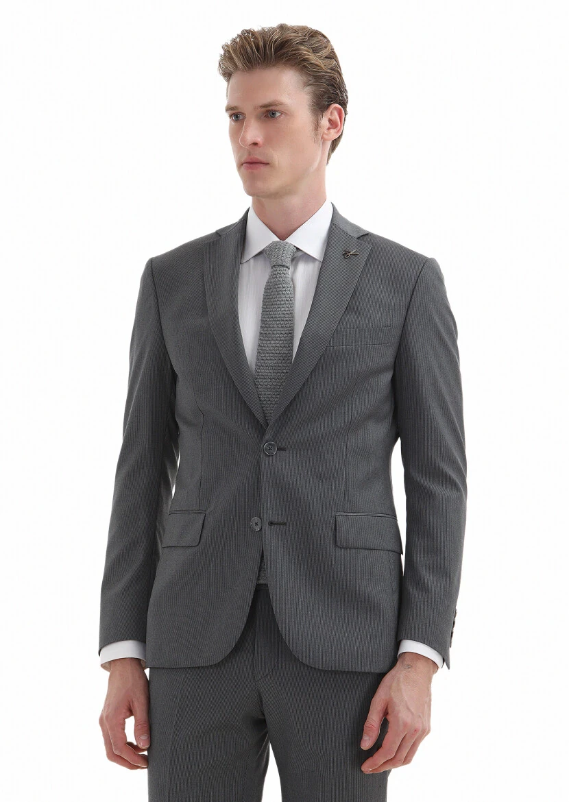 White Plain Regular Fit Weaving Classical 100% Cotton Shirt - 4