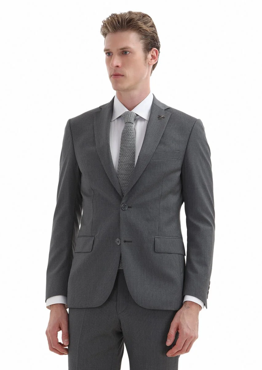 White Plain Regular Fit Weaving Classical 100% Cotton Shirt - 4