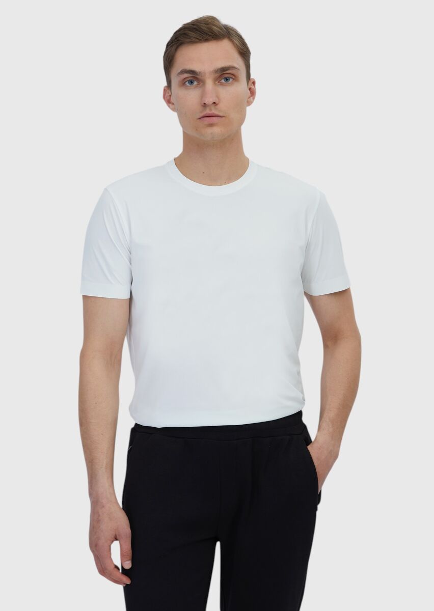 White Plain T-Shirt - 1