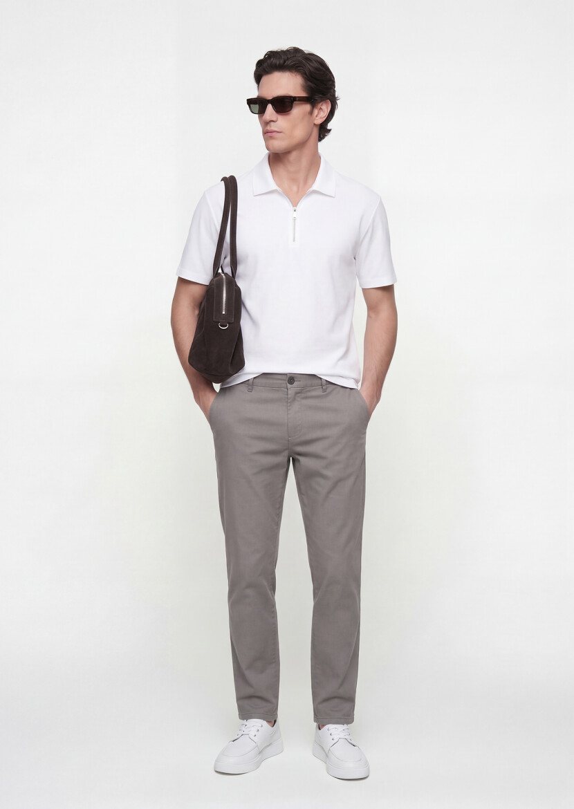 White Plain T-Shirt - 3